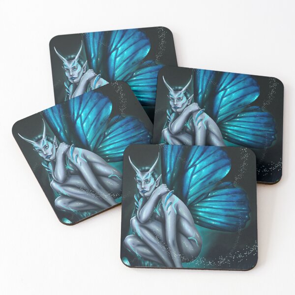 Item preview, Blue Butterfly Fae  designed and sold by AshGreerArt.