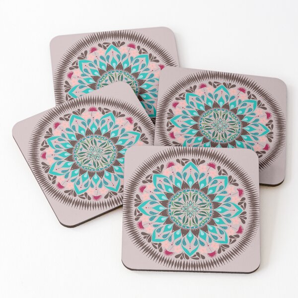 Item preview, Tropical leaf mandala designed and sold by Anakathrin.