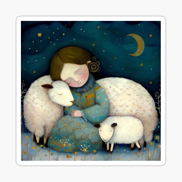 Item preview, Shepherdess Young Girl  designed and sold by Susan  Gallagher.