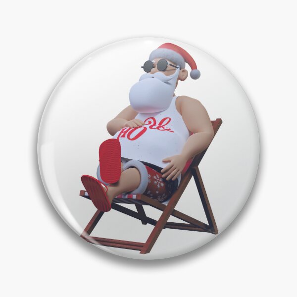 Item preview, retro vintage pink santa claus designed and sold by AmazingX-Design.