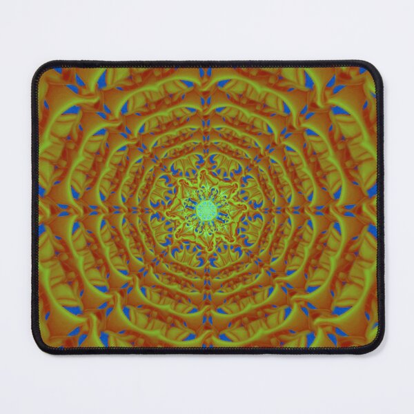 Item preview, Bee Bloom Mandala 3 Sunrise nature flower pattern designed and sold by bryansteward.