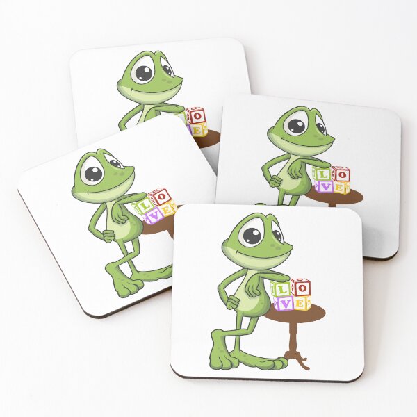 Item preview, Frog Love Toy Blocks designed and sold by GraceArt4You.