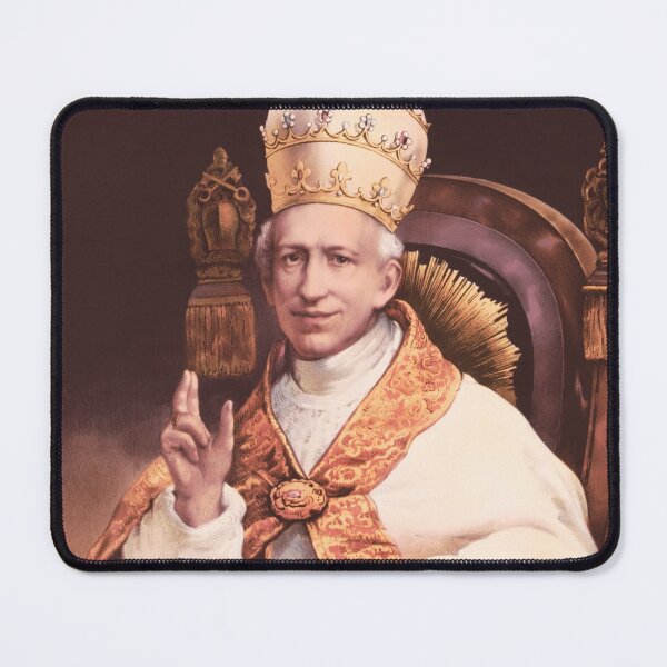 Item preview, Pope Leo XIII Chromolithograph Portrait - 1878 designed and sold by warishellstore.