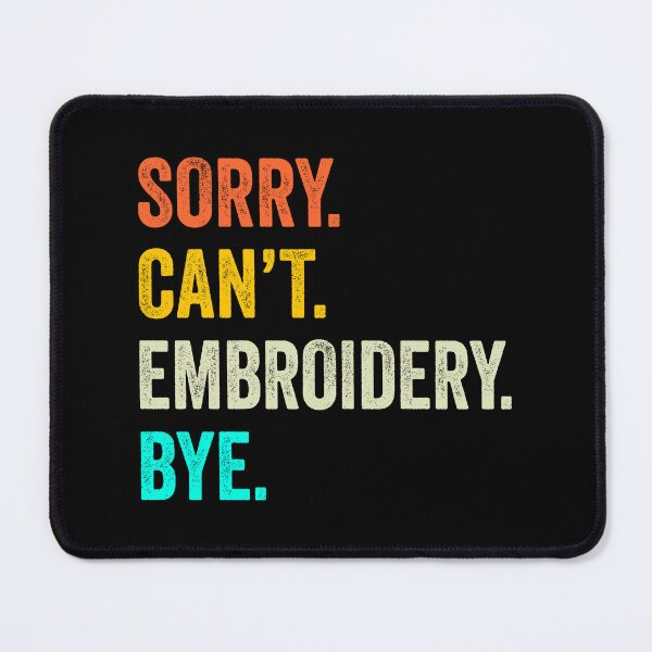 Item preview, embroidery player gift, funny embroidery shirt, embroidery life gift designed and sold by Dogs Geeky⭐⭐⭐⭐⭐.