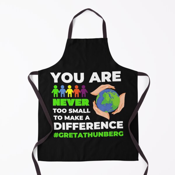 Item preview, Never Too Small Shirt Planet Earth Pollution Greta Climate Change Shirt SOS Help Climate Strike Shirt Nature Future Natural Environment Cute Funny Gift Idea designed and sold by EpsilonEridani.