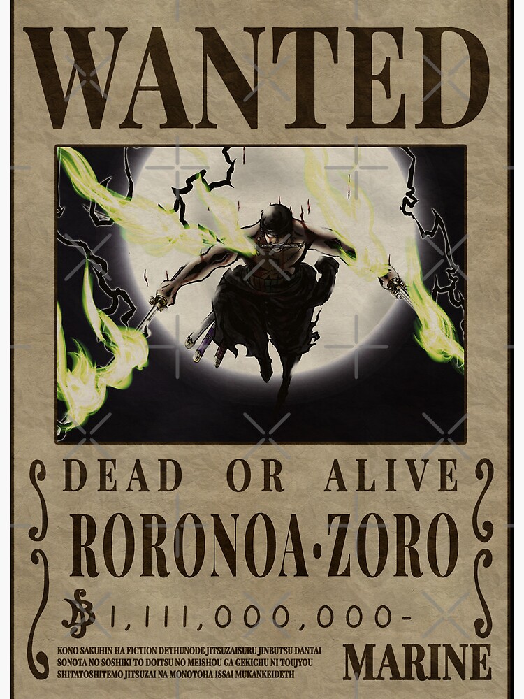 roronoa zoro (one piece and 2 more)