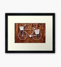 going nowhere Framed Print