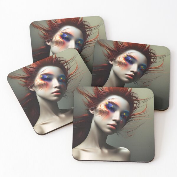 Item preview, Symbol of Your Personality: A Portrait of an Abstract Woman designed and sold by artmanikin.