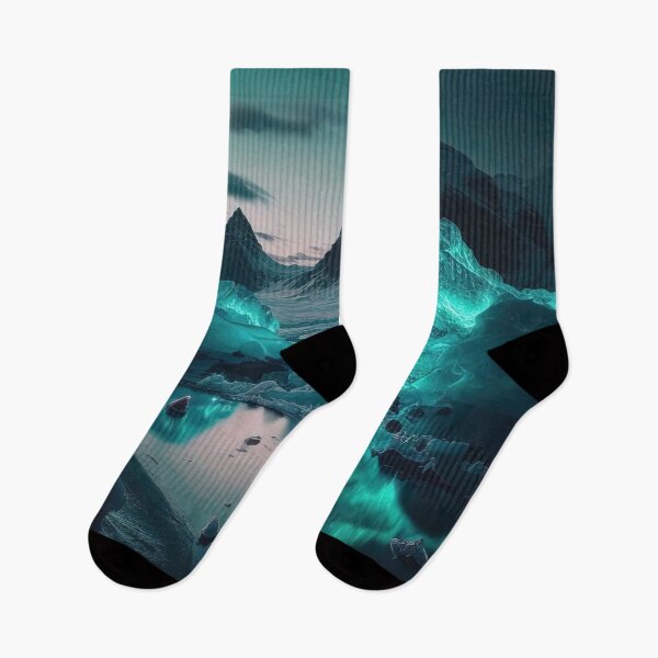 Item preview, Frozen landscape at night designed and sold by RK - Shop.