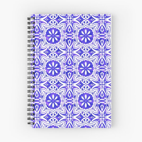 Item preview, Mediterranean Tile Design, Blue & Magenta designed and sold by cvt01.