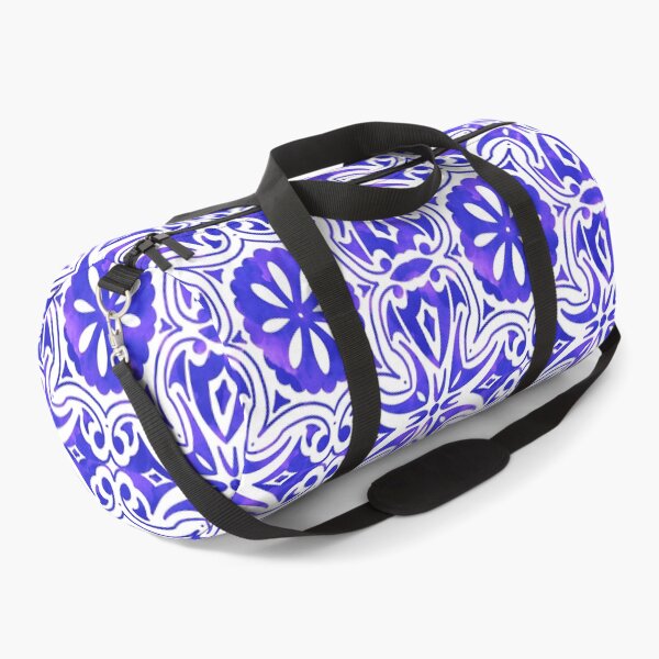 Item preview, Mediterranean Tile Design, Blue & Magenta designed and sold by cvt01.