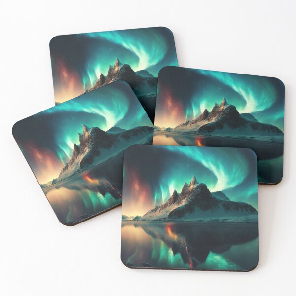 Item preview, Aurora Borealis Green designed and sold by ParadiseSlice.