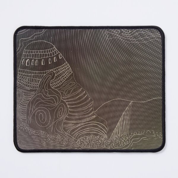 Item preview, Dark Alien World Sketch - Art designed and sold by jolabrese.
