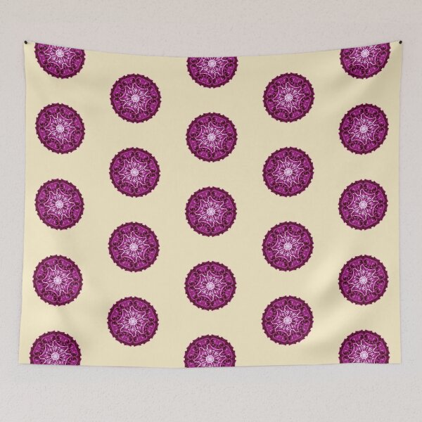 Item preview, Bee Bloom round 15 Sunrise nature flower pattern designed and sold by bryansteward.