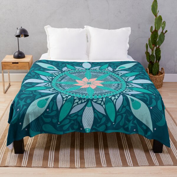 Item preview, Beach Mandala Fishes designed and sold by Anakathrin.