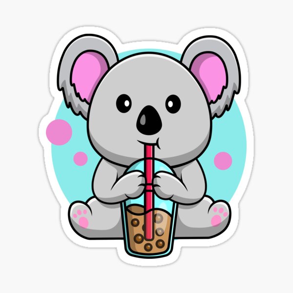 KAWAIIANS Cute Animal Stickers, Kawaii Bubble Tea Drinks Cartoon Anime  Stickers for Kids Teens Girls Adults (Cute Animal 50) 