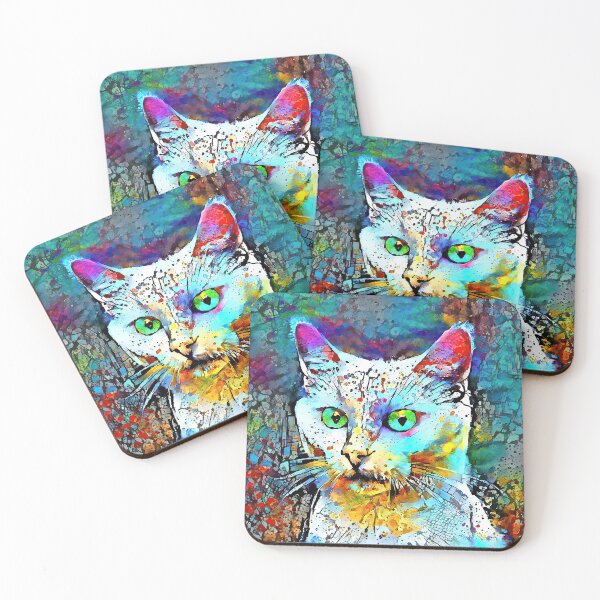 Item preview, Abstract Art | Deep Style abstraction | Cat designed and sold by blackhalt.