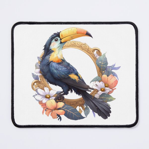 Item preview, Flowered Toucan designed and sold by MckennaiiShop.