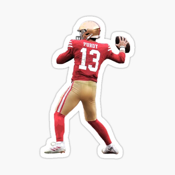 Joe Montana Sticker, San Francisco 49ers, San Francisco 49ers stickers,  49ers Stickers, Niners Nation, San Francisco Stickers