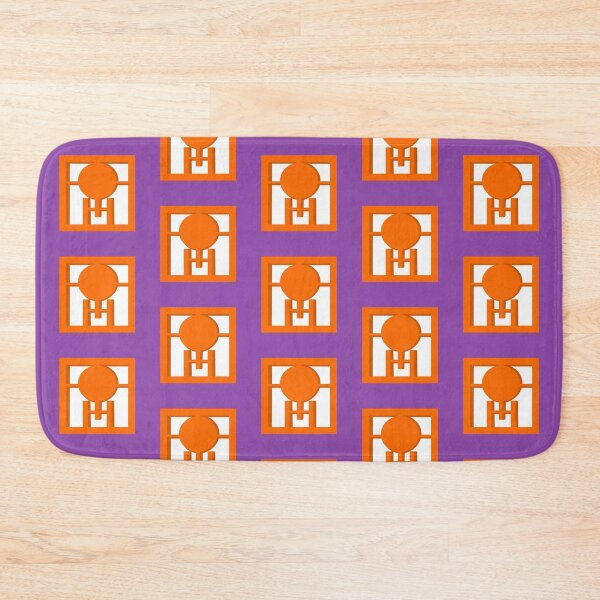 Item preview, Breeze Block Eight Orange designed and sold by Owen1976.