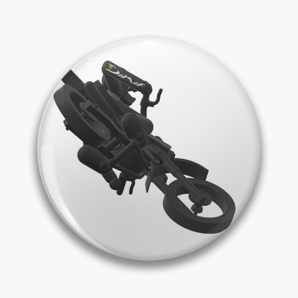 Item preview, stick man motorcross rider designed and sold by Demef.