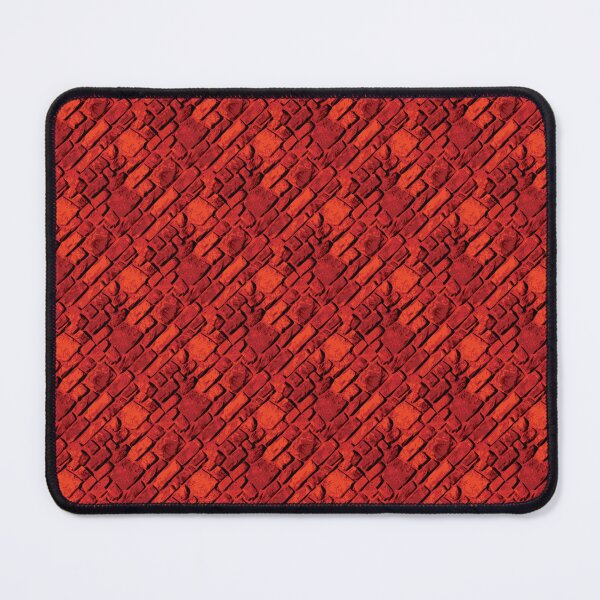 Item preview, Red Brick Wall Rustic Seamless Pattern designed and sold by Reconocer.