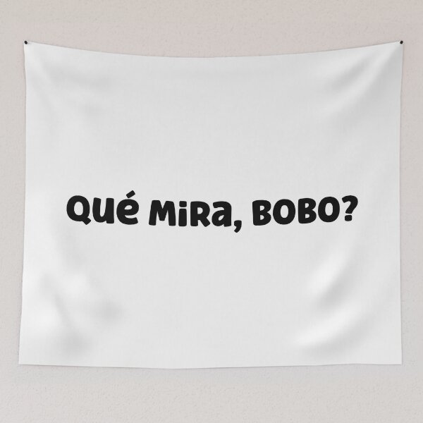 Item preview, Que Mira, Bobo? Messi's Quote designed and sold by Moyanana.
