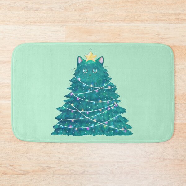 Item preview, CHRISTMAS TREE CAT designed and sold by sandudesigns.