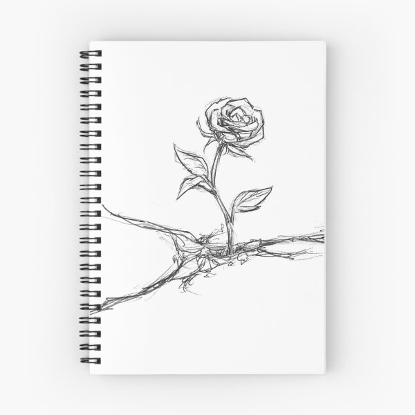Item preview, Rose Sketch designed and sold by sexiestpotato.