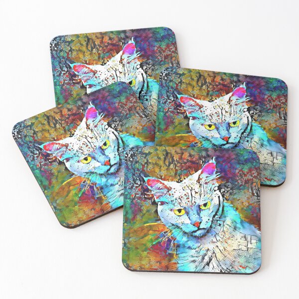 Item preview, Abstract Art | Deep Style abstraction | Cat designed and sold by blackhalt.