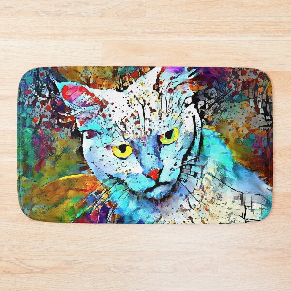 Item preview, Abstract Art | Deep Style abstraction | Cat designed and sold by blackhalt.