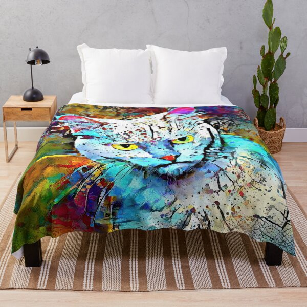Item preview, Abstract Art | Deep Style abstraction | Cat designed and sold by blackhalt.