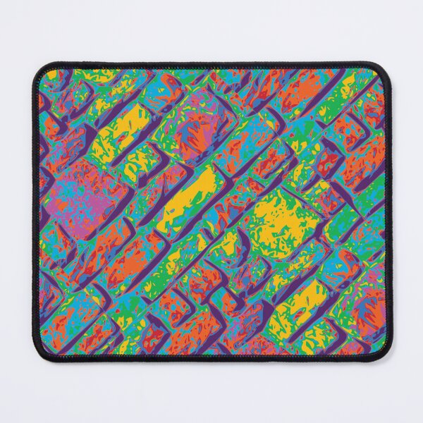 Item preview, Rainbow Brick Wall Colorful Seamless Pattern designed and sold by Reconocer.