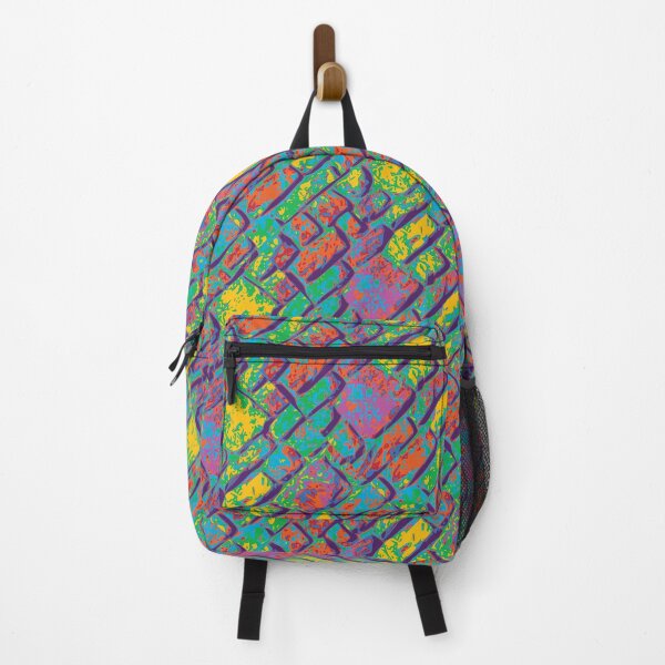 Item preview, Rainbow Brick Wall Colorful Seamless Pattern designed and sold by Reconocer.