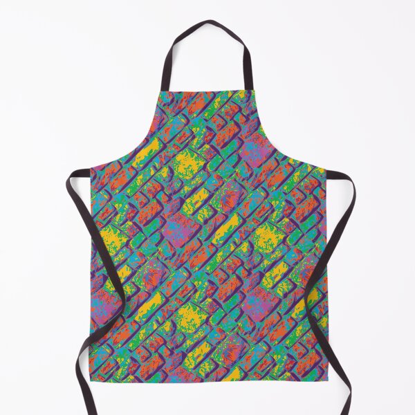 Item preview, Rainbow Brick Wall Colorful Seamless Pattern designed and sold by Reconocer.