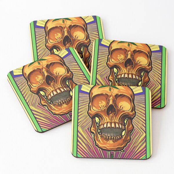 Item preview, Weed After Death 58 - Stoner Skull Art designed and sold by Benito Del Ray.