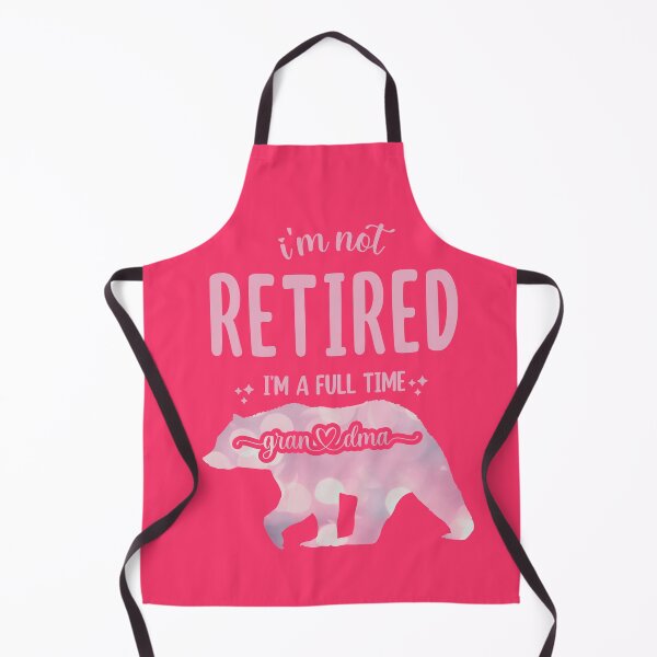 Item preview, Im Not Retired Im A Full Time Grandma, funny Retired Grandma  Retirement Mom jokes  designed and sold by Amirebdesign.