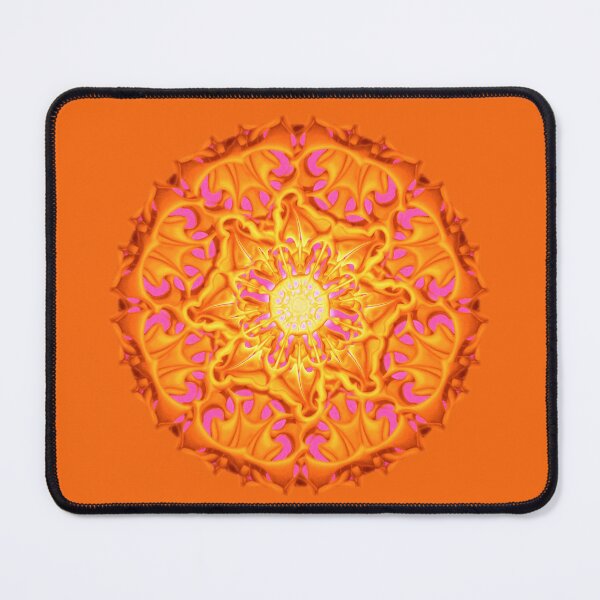 Item preview, Bee Bloom round 2 Sunrise nature flower pattern designed and sold by bryansteward.