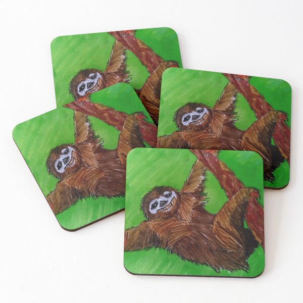 Item preview, sloth on a branch designed and sold by Serp76.