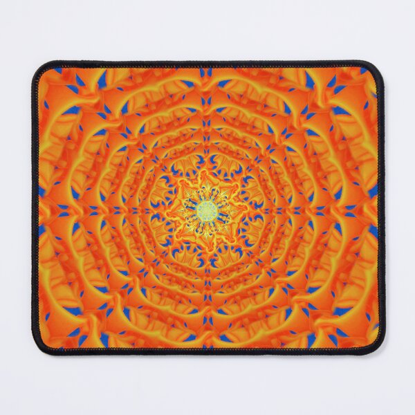 Item preview, Bee Bloom mandala 1 Sunrise nature flower pattern designed and sold by bryansteward.