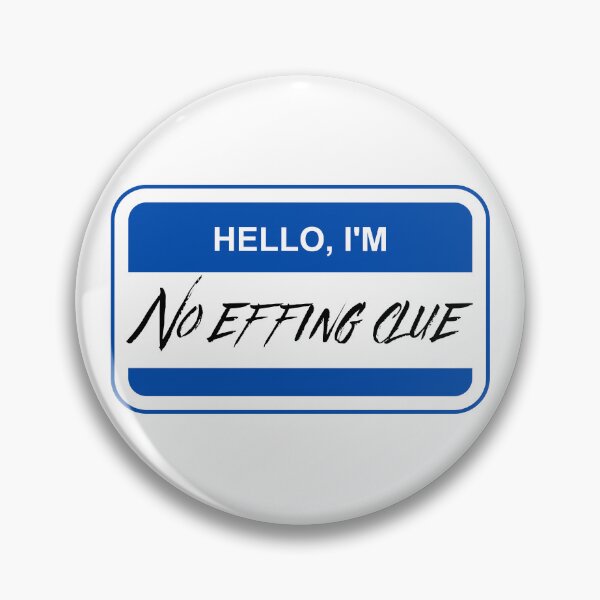 Item preview, No Effing Clue DID Dissociative Identity Disorder designed and sold by Systemhood.