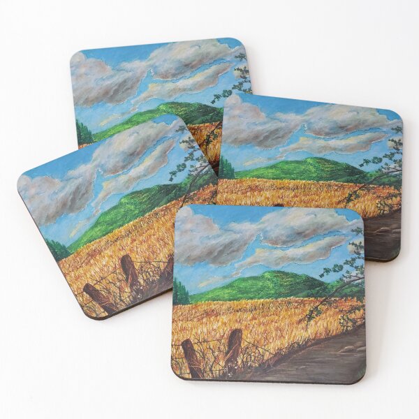 Item preview, Country Road Amongst the Wheat designed and sold by DarkRubyMoon.