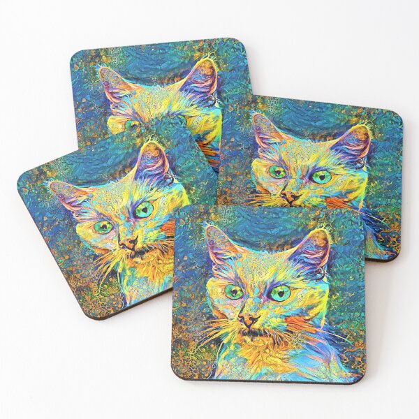 Item preview, Abstract Art | Deep Style abstraction | Cat designed and sold by blackhalt.