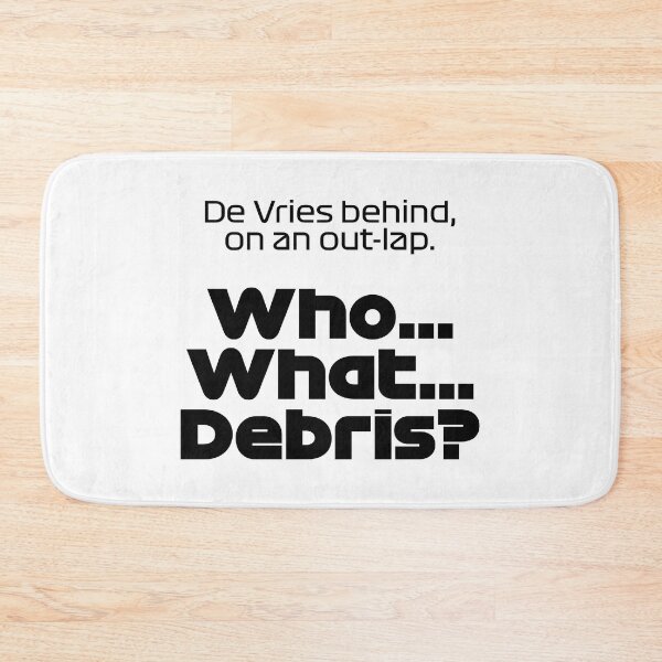 Item preview, SAI. Who? What? Debris? - Best Team Radio Mexican GP 2022 (Black) designed and sold by FilipeFerreira.