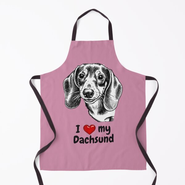 Item preview, I Love my Dachsund designed and sold by LokoLoki.