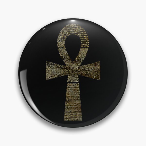 Item preview, Rosetta Ankh - Gold designed and sold by Angela Fazio.