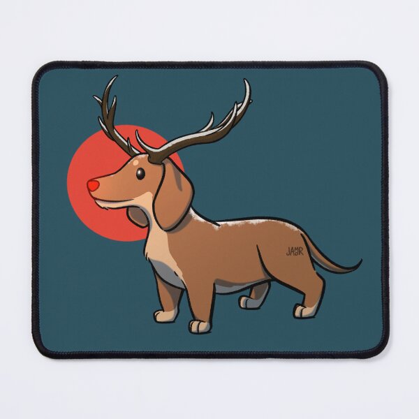 Item preview, Rudog Reindeer Dachshund designed and sold by jastinamor.