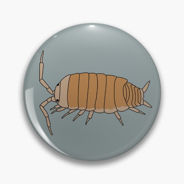 Item preview, Powder Orange Isopod designed and sold by taylorrowan.