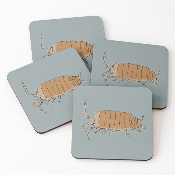 Item preview, Powder Orange Isopod designed and sold by taylorrowan.