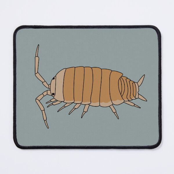 Item preview, Powder Orange Isopod designed and sold by taylorrowan.
